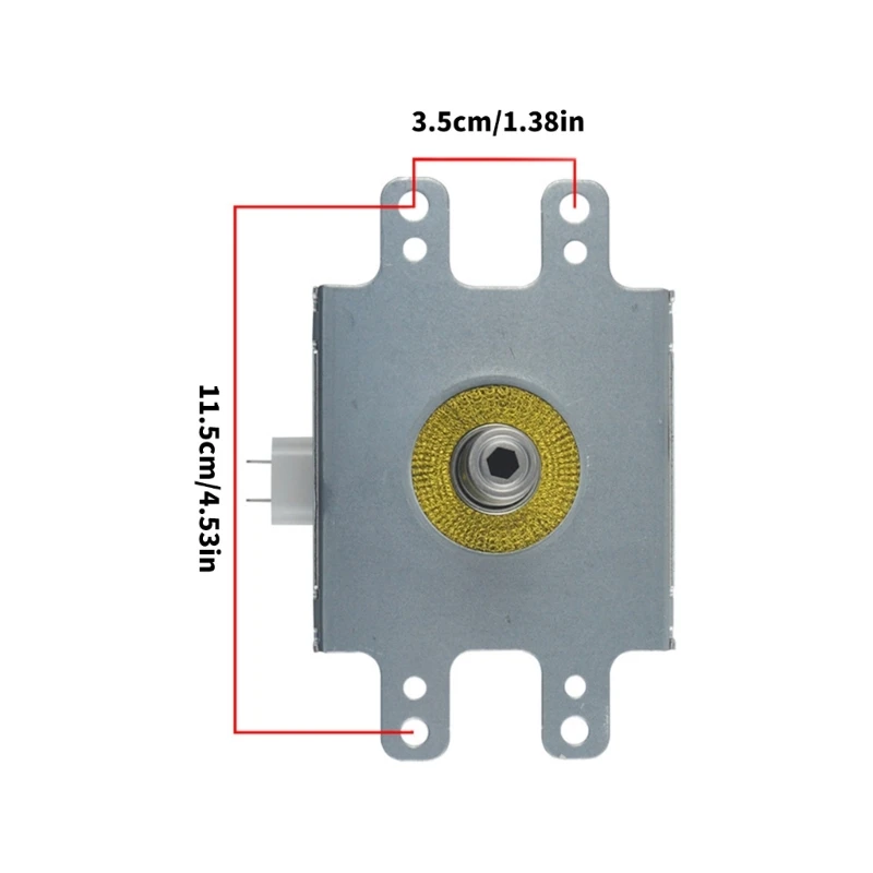 Microwave Oven Magnetron 800W Microwave Oven Tube 2M218J Electronic Heating Tube Metal Texture Part