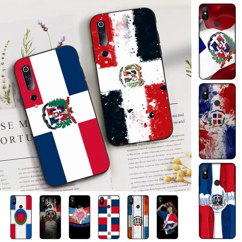 

Dominican Republic Flag Phone Case for Xiaomi mi 5 6 8 9 10 lite pro SE Mix 2s 3 F1 Max2 3