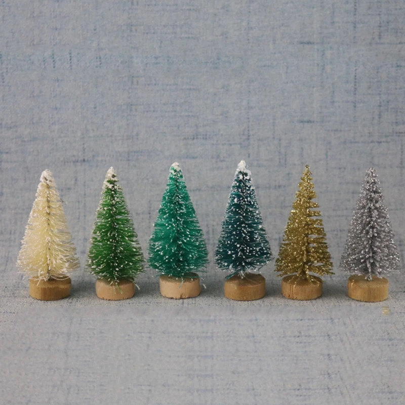 Mini Christmas Tree White Small Christmas Tree Blue Christmas Tree