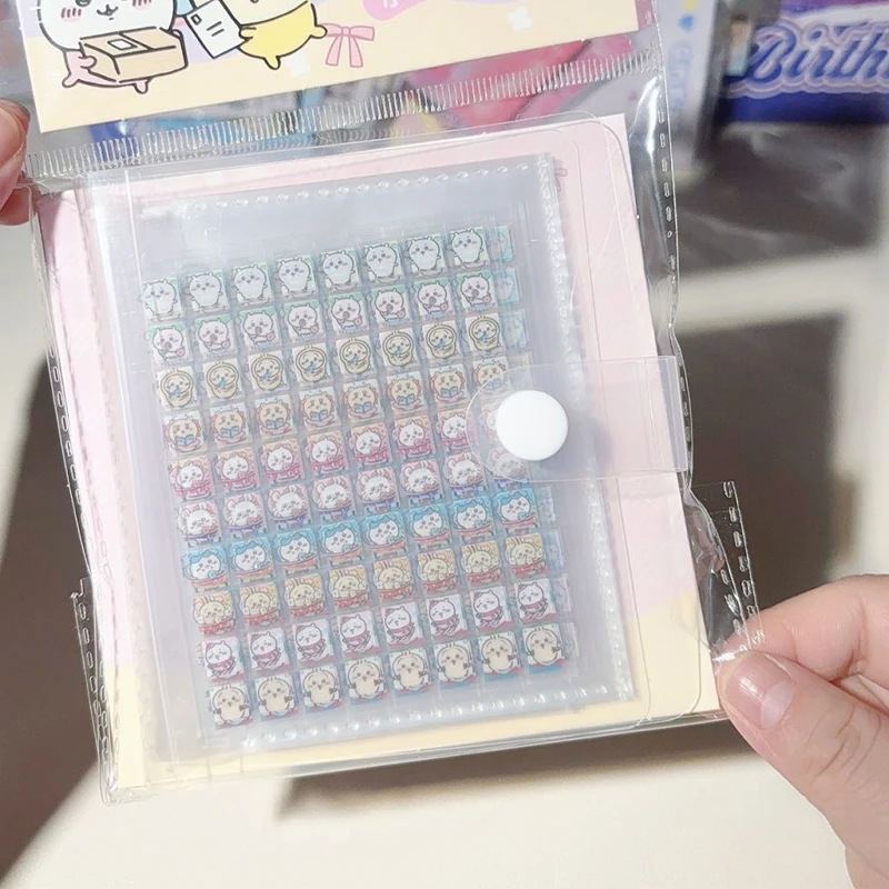 Kawaii Mini Sticker Collection Album for DIY Decor and Scrapbooking