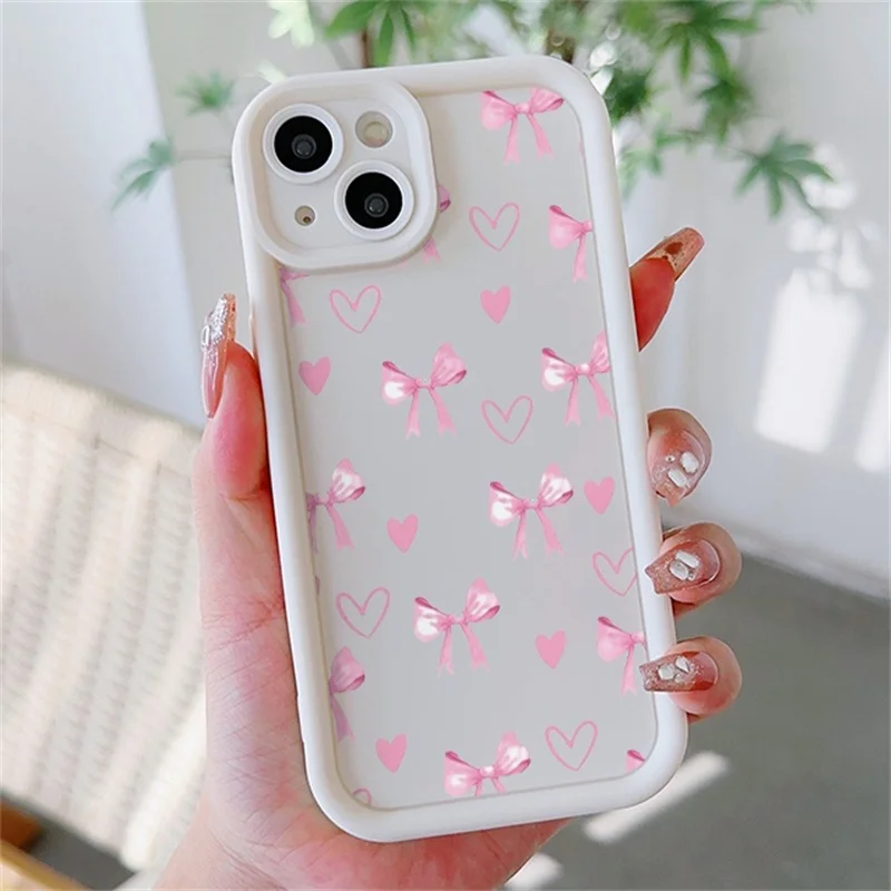 Stylish Bow Lip Print Phone Case