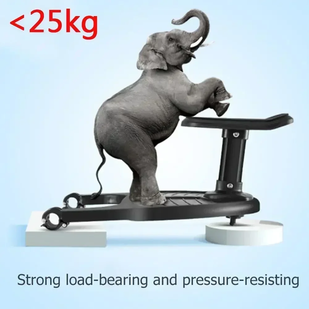 Baby Stroller with Ride-on Board Stroller Pedal Adapter Stroller Attachment with Removable Seat and Standing Platform - 6