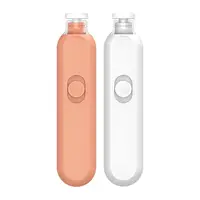 Low Noise Electric Baby Nail Trimmer with LED 360-degree Trimming Infant Automatic Nail Grinder Comfortable Grip