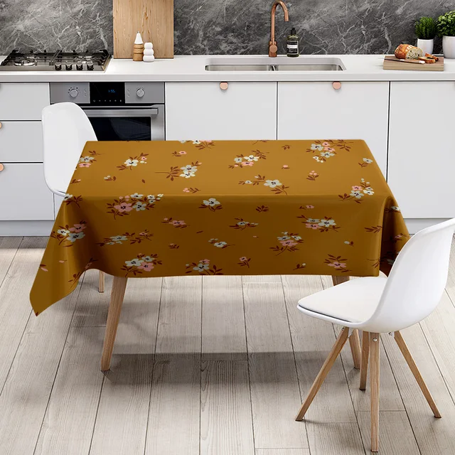 Modern Floral Tablecloth 6