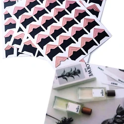 Vintage Kraft Paper Corner Stickers for Creative Decoration (120 Pieces) (Rose Gold)