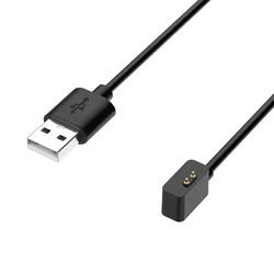 Enhanced USB Fast Charger for Smart Watches - Efficient Replacement Charging Accessory (Black)