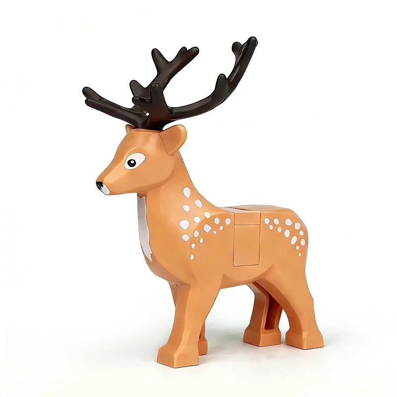 Safari Animal Building Block Figures - Educational Mini Toys & Gifts