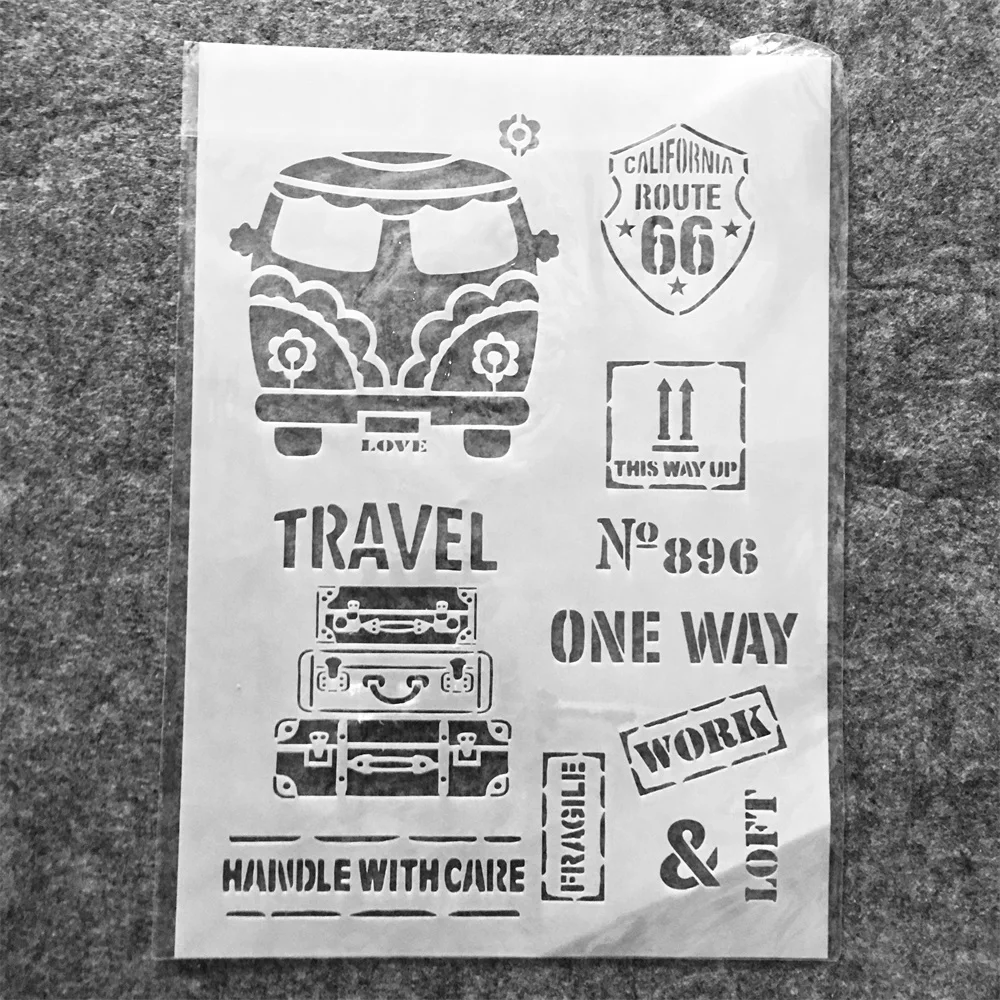 

Трафареты для настенной живописи, штампованная для скрапбукинга, тиснильный альбом, 29 см, A4