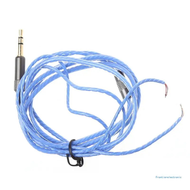 

1.25m Audio Cable 3.5mm DIY Headphone Audio Cable Universal Earphone Audio Cables Audio Cable Straight Connector DropShipping