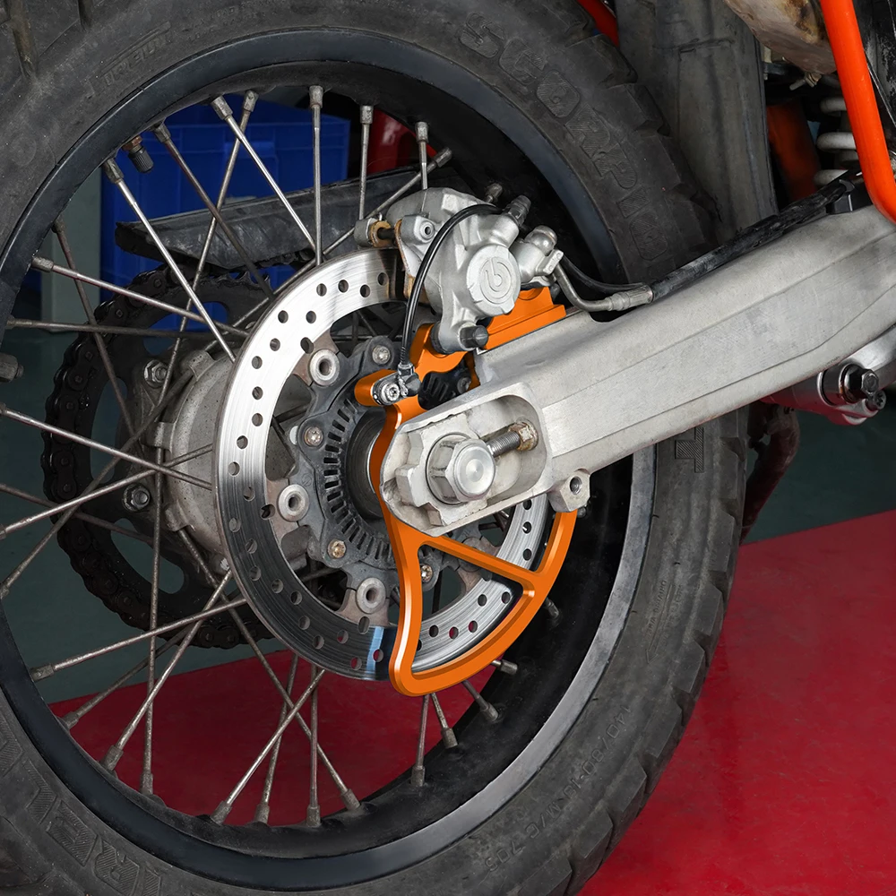 Für KTM 690 Enduro SMC R 2008-2025 Hinterrad-Bremsscheibenschutzabdeckung Für Husqvarna 701 Enduro/Supermoto 2016-2025 GasGas ES/SM 2022-25 – Detail 7