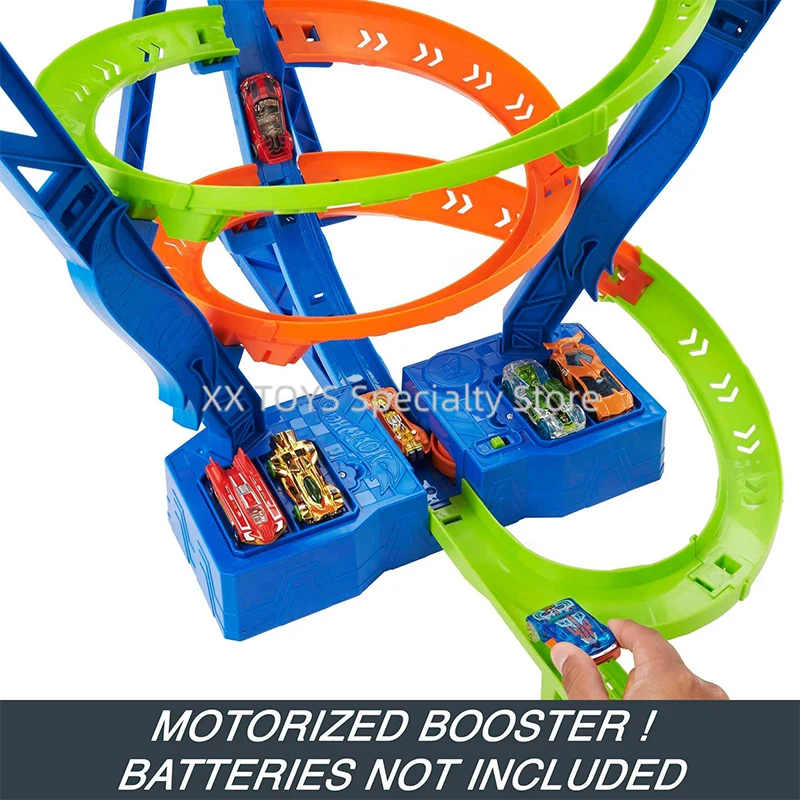 Toy Car Pista Hot Wheels Espiral Hot Wheels Spiral Race Track