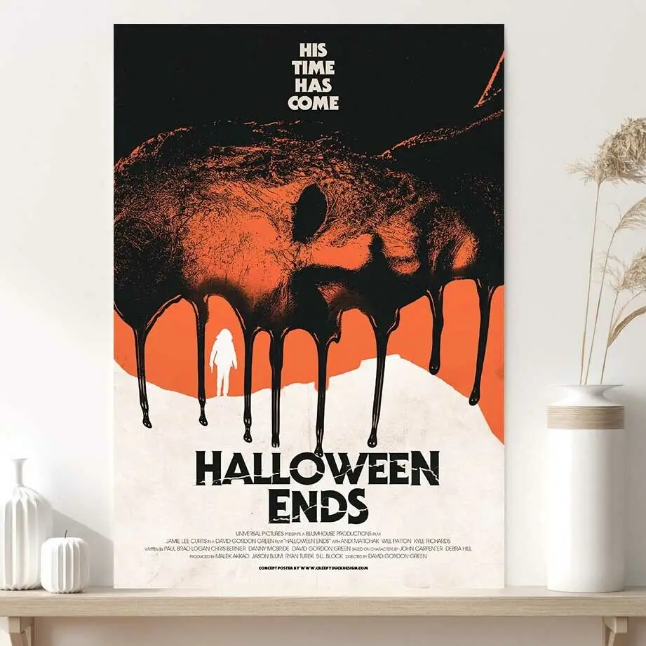 

Halloween Ends Movie Print Art Canvas Poster For Living Room Decor Home Wall Picture
