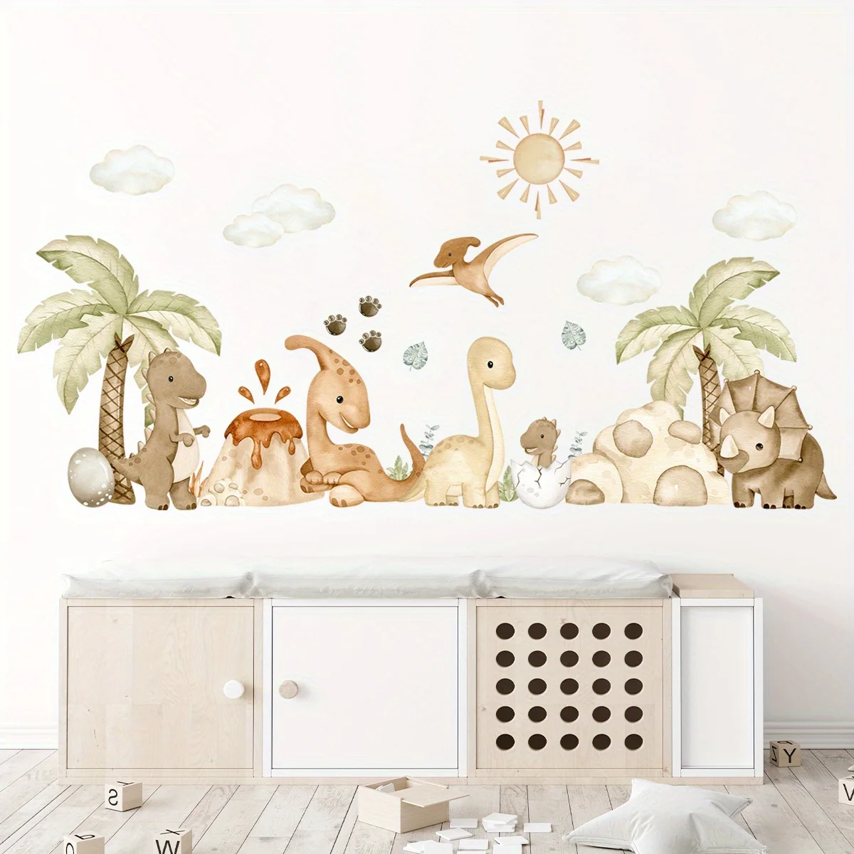 Cute Dinosaur Wall Stickers 3