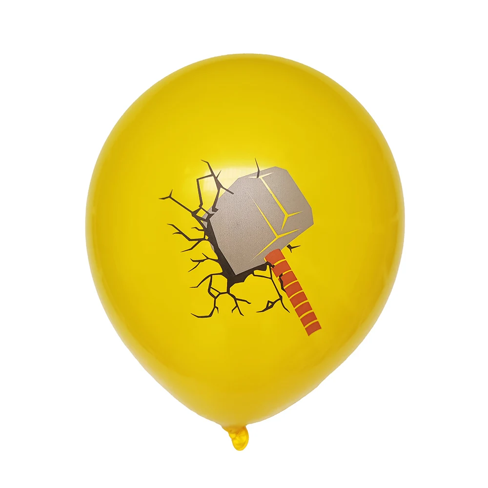 10 globos de látex con temática de Spiderman, globos de helio, decoraciones para fiestas de cumpleaños de niños, juguetes para baby shower, suministros para fiestas