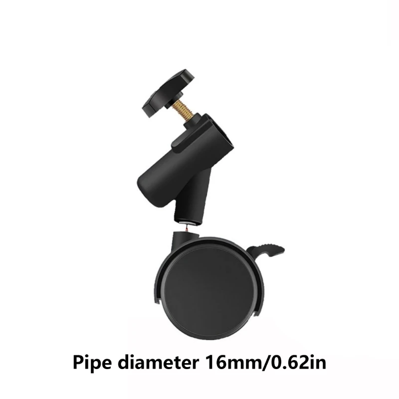 Set of 3Pcs Universal Wheel Casters with Brake Photography Light Stand Pulley for Photographers and Videographers