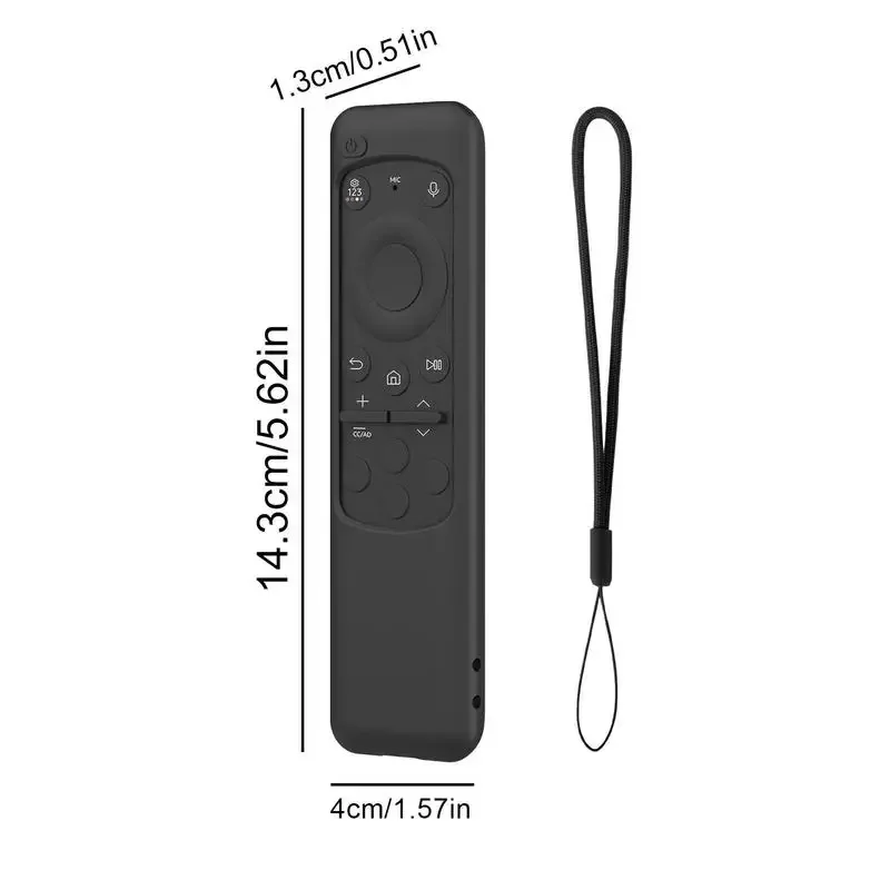 Silicone Remote Case Silicone Remote Sleeve Silicone Remote Cover Silicone Case Protector Remote Controller Cover Protective Cover Silicone Remote Control Cover For Samsung BN59-01432A 01432B