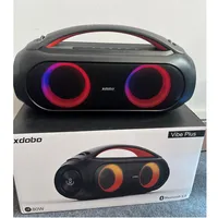 80W high-power XDobo Vibe Plus portable wireless Bluetooth speaker with subwoofer surround sound TWS square dance RGB speaker 1