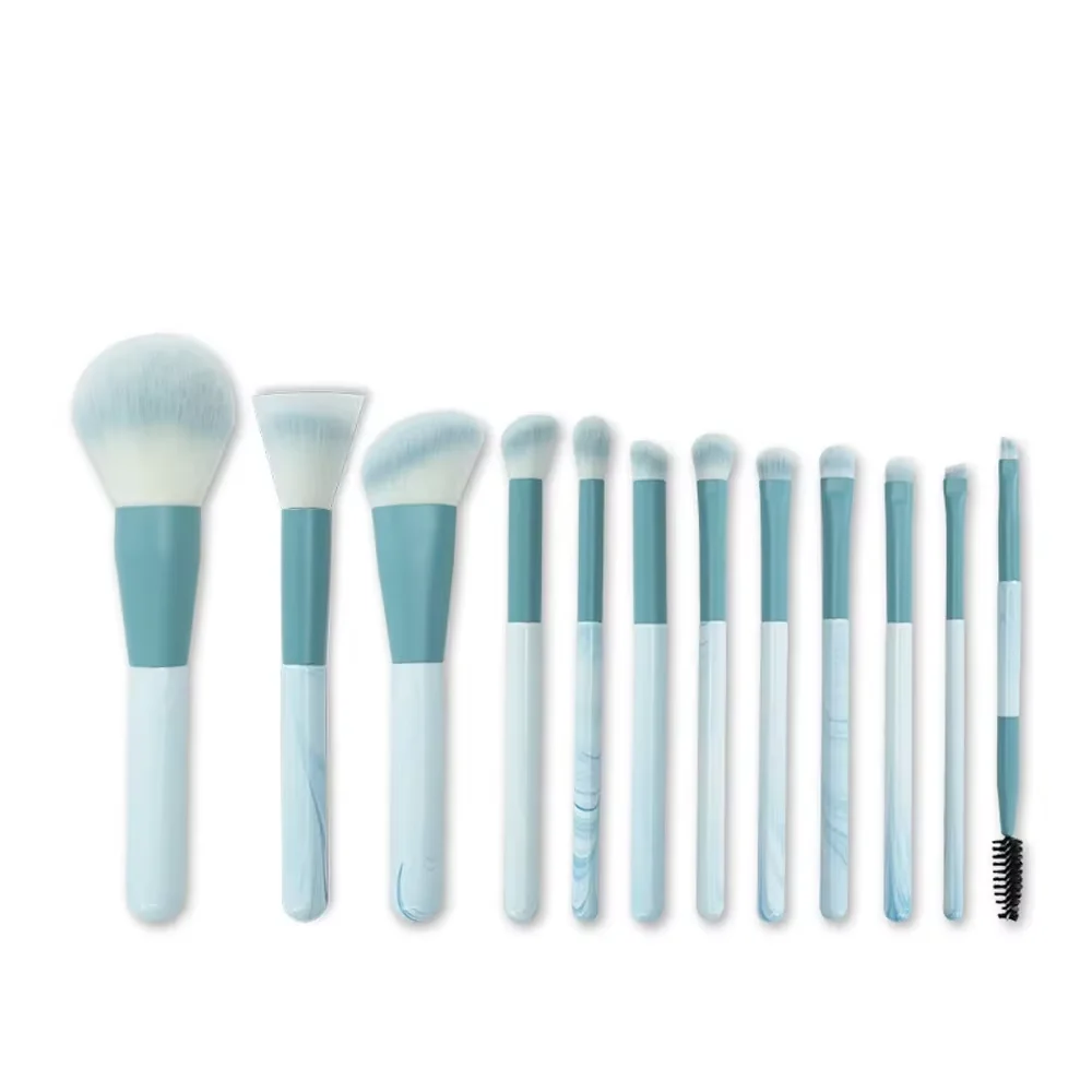 12 Professional Makeup Brush Soft Portable Makeup Brush Foundation Blush Powder Eyeshadow Concealer Blend Makeup Tools