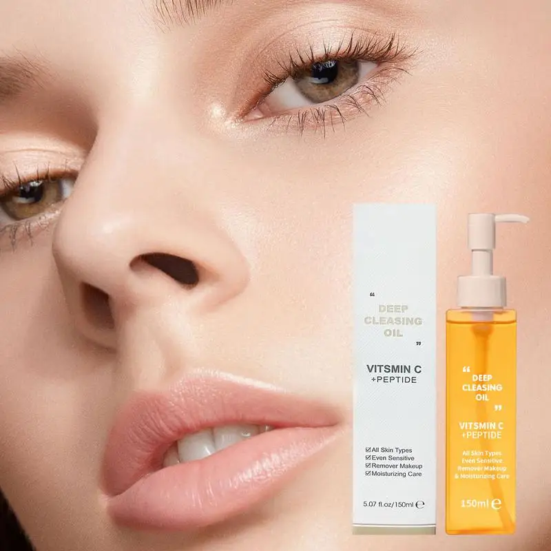 150ml Deep Cleansing Makeup Remover Oil Control Women Moisturizing deep cleansing oil for face Facial Care 5