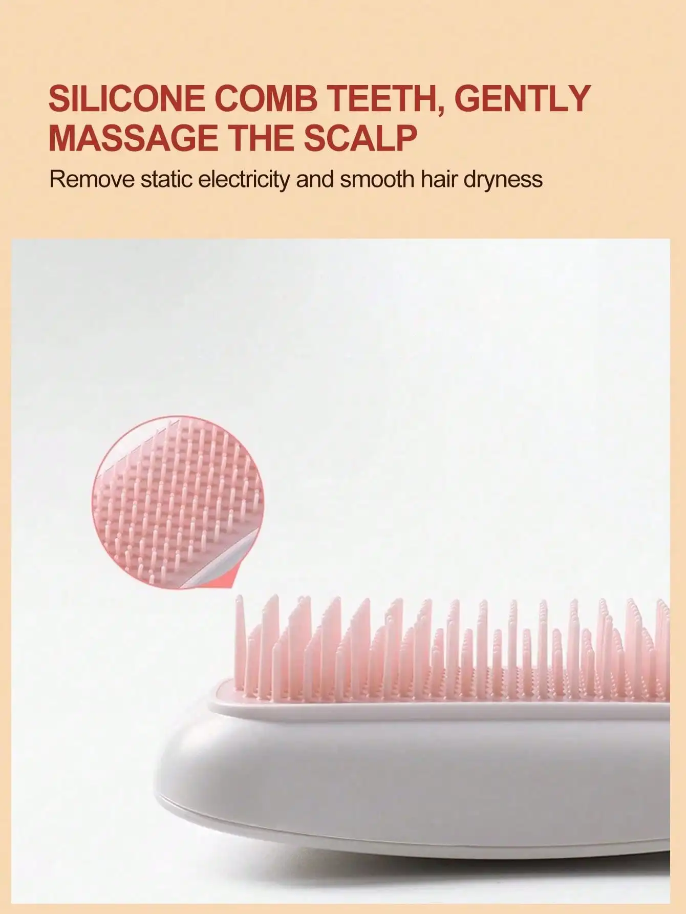 Electric Vibration Massage Comb for Head Pressure Relief