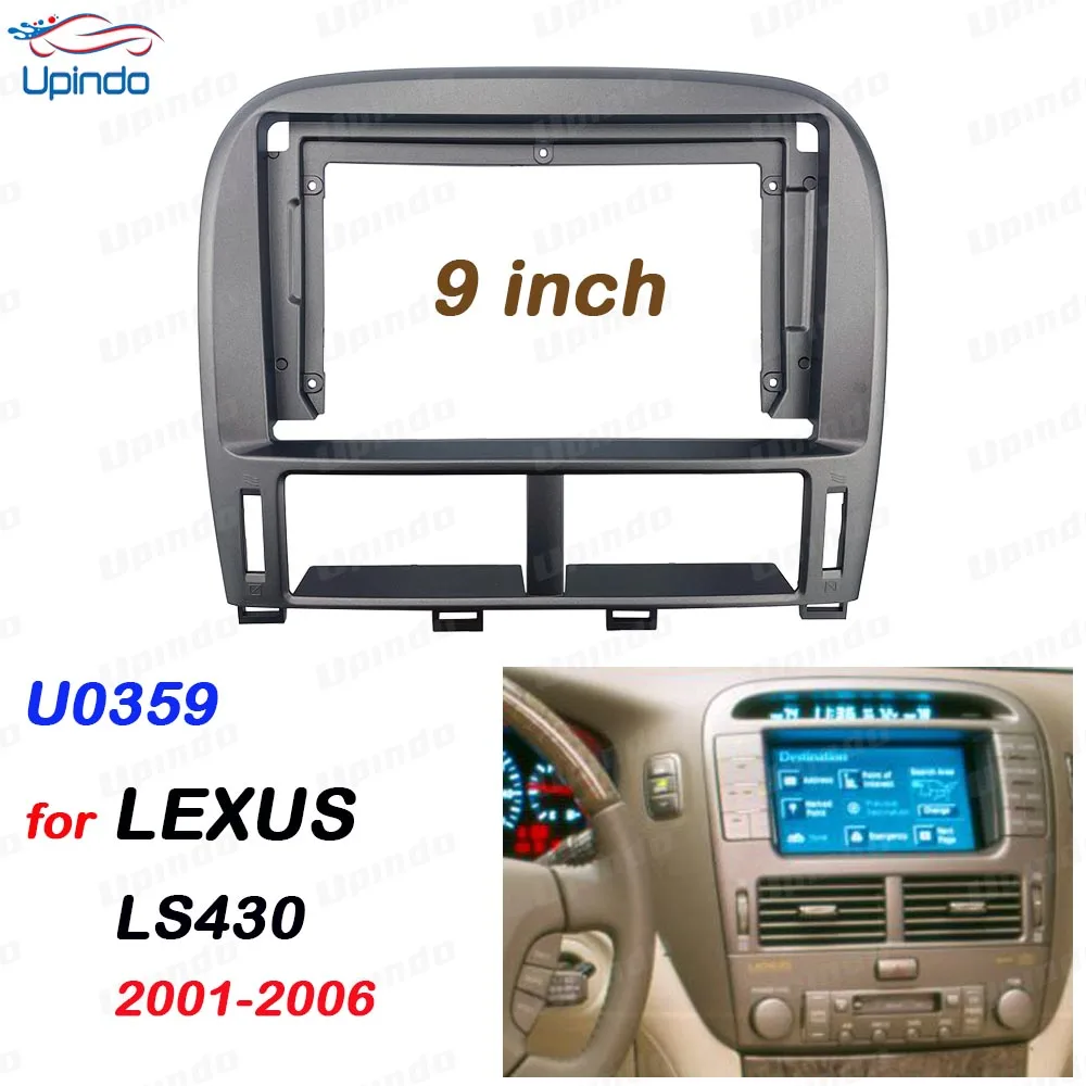 2 Din 9 Inch Car Radio Installation Dvd Gps Mp5 Plastic Fascia Panel