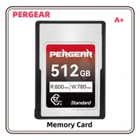 Pergear 512GB CFexpress Type A Memory Card Up to 800MB/s Read Speed 780MB/s Write Speed for 4K 120P 8K 30P Recording 1