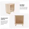 Bank Piggy Money Box Wooden Coin Saving Jar Kids Wood Savings Adults Cash Change case Gift Banks Case Tip storage boxes multiuse 4