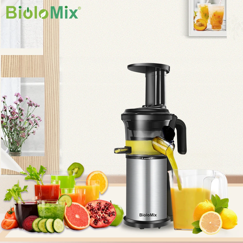 stout Gebeurt Zuidwest Bpa Free 200w 40rpm Masticating Slow Juicer Low Speed Auger Fruit Vegetable  Cold Press Juice Extractor Squeezer Stainless Steel - Juicers - AliExpress