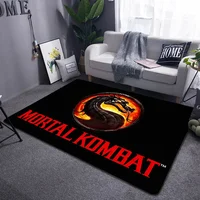 Cartoon Mortal Kombat Carpet for Living Room Home Decoration Bedroom Bedside Floor Mat Game Room Children Play Large Area Rugs 2