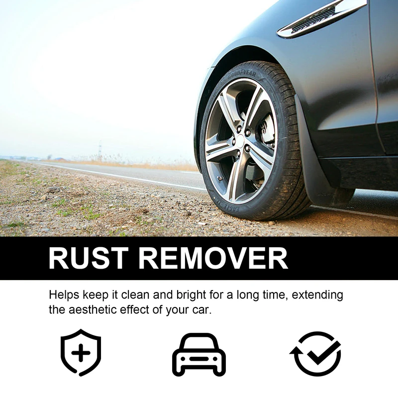 Xiaomi 100/200ml Rust Inhibitor Remover Derusting Spray Car Wheel Hub Metal Surfaces Derusting Spray Protection Car Accessories 5
