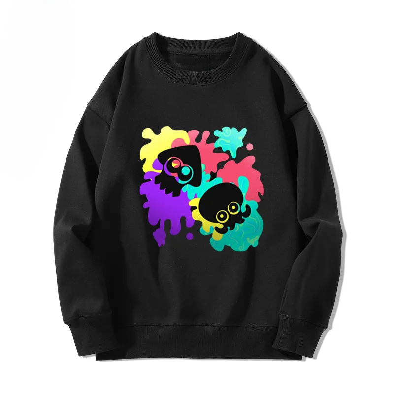 thumbnail image 1 of Sudadera con capucha de Anime Splatoon 3 para hombre y mujer, jersey de manga larga con cuello redondo, chándal informal, ropa Y2K, 1 of 6
