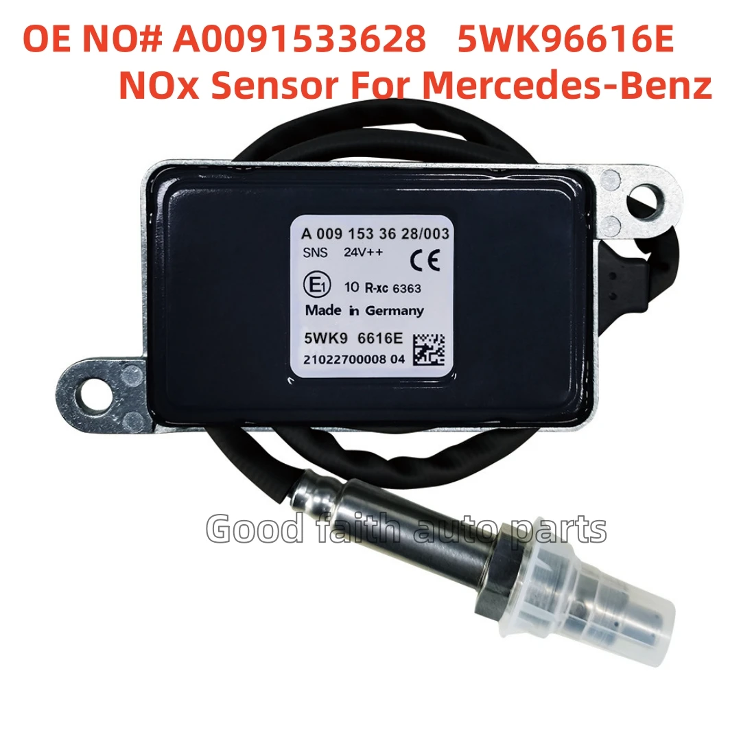 A0091533628 Sensore Muslimatexomb Nox/Sonda Sensore Per Mercedes-Benz Actros Atego Lkw Euro 4 5 6 24V A0061537328 5Wk96616F