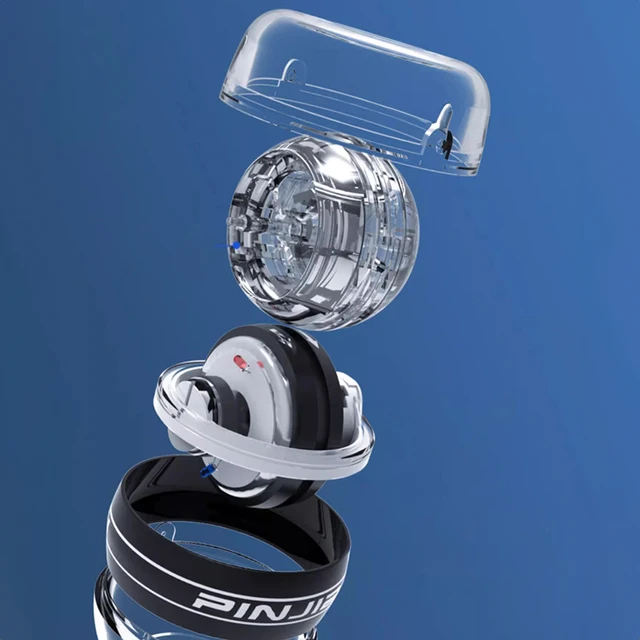 Powerball Gyroskop Mit Auto-Start - Handgelenk-Trainer Mit 5 LED-Farben Für Unterarm-Muskelaufbau