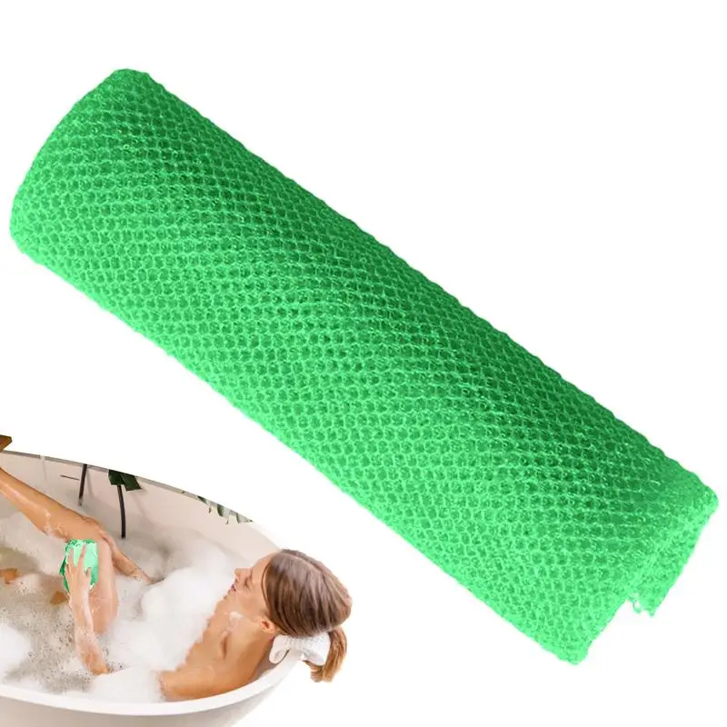 African Bath Sponge African Net Long Net Bath Sponge Exfoliating Shower Body Scrubber Back Scrubber Skin Smoother