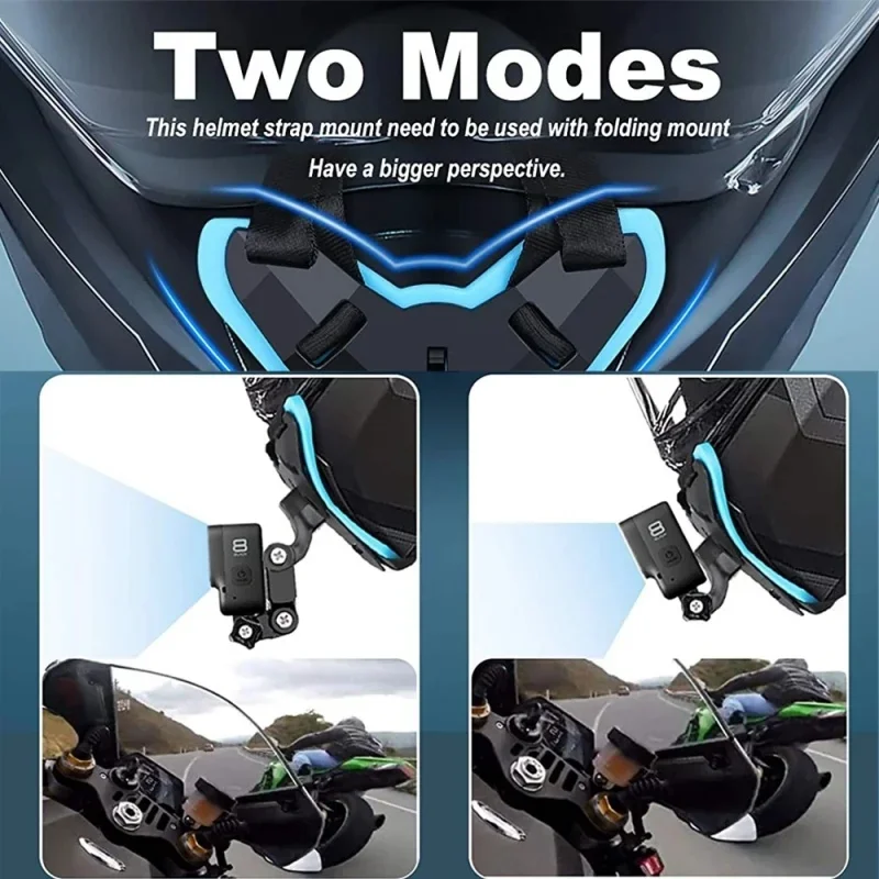 Support de Montage pour GoPro - Lot de 6 Fixations Universelles