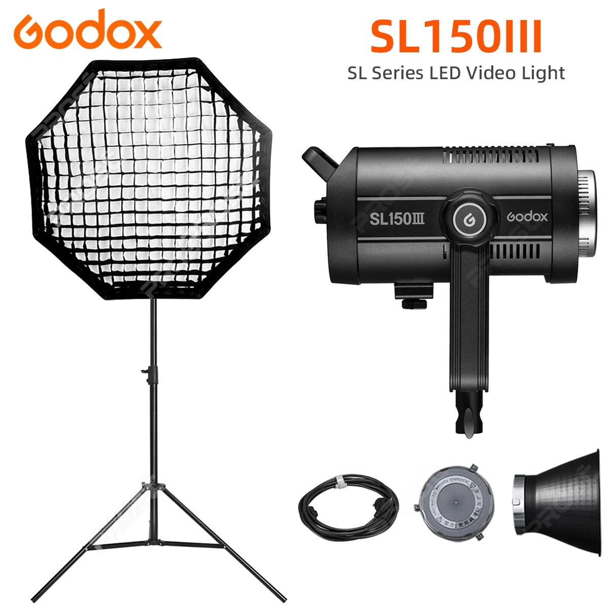 

Штатив Godox SL150III для интервью с цветовой температурой 150 Вт