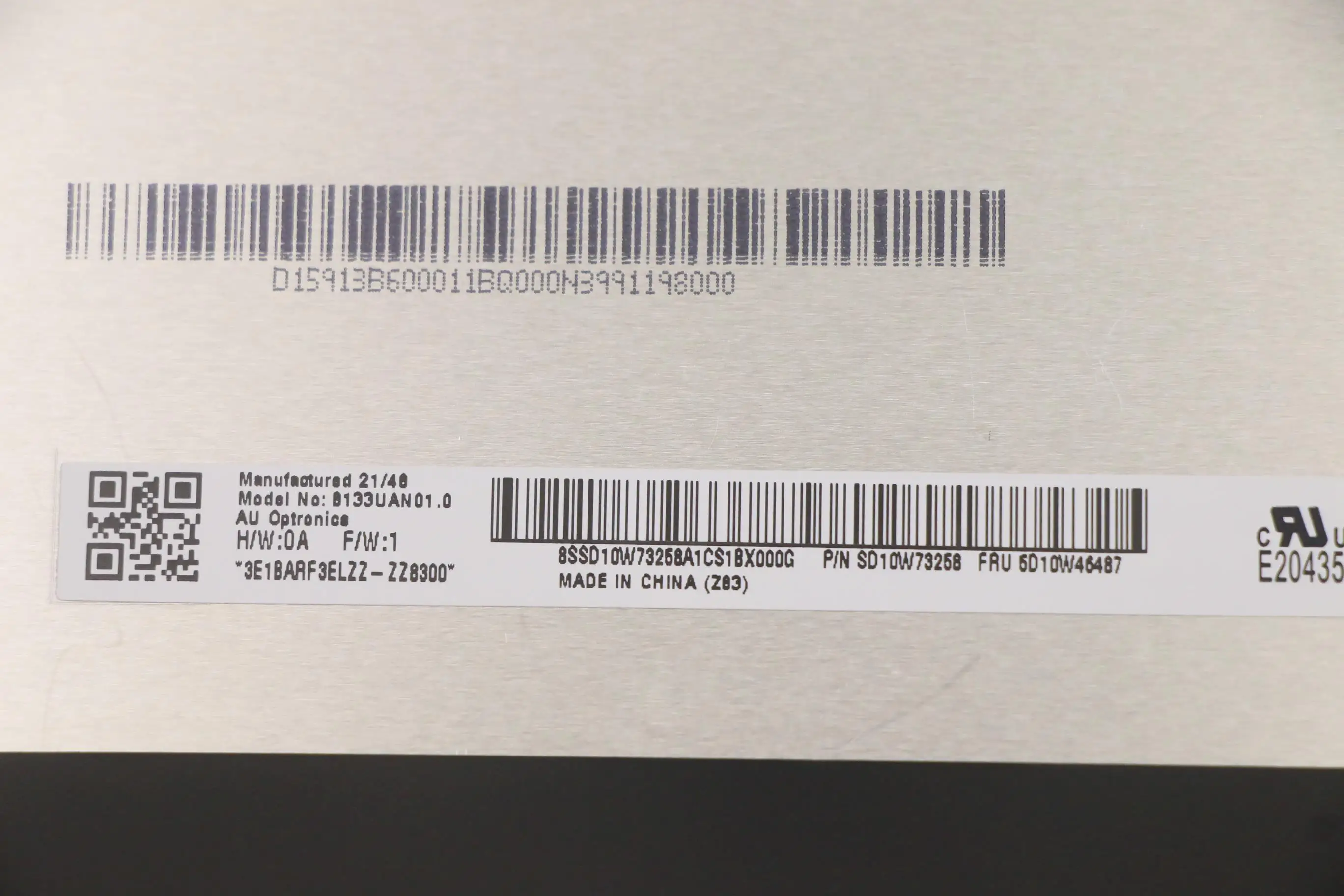  ũ  ƮϿ LCD ũ, 5D10W46488, 5D11B38526, M133NW4J R0 B133UAN01.0