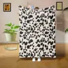 1PC Hot pattern Cheetah Cow Zebra Flannel Blanket Throw Home Sofa Lunch Break Blankets Children Student Blankets Nap Gifts 4