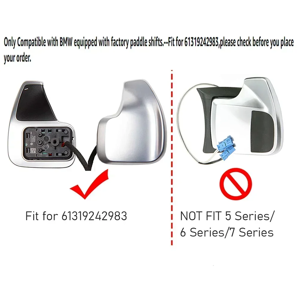 Auto Lenkrad Paddle Shifter Getriebe Shift Shifter Verlängerung Für BMW 2 3 4X1X2X3X4X5X6 Serie F30 F31 F15 F16 F25 F26 – Detail 1
