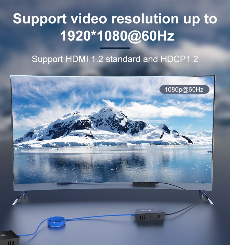 CAT5e/6 RJ45 LAN 120 P to Rj45 Extender, PS5 HDTV PC Ʈ   EDID,  hdmi ִ HDMI ͽٴ 1080 M ȸ