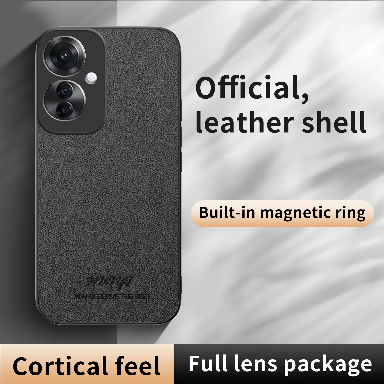 Leather Magnetic Shockproof Protective Case