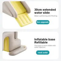Inflatable Water Slide Kids Swimming Water Play Toy Fun Outdoor Anti-Tipping Waterpark Slides For Inground Or Above Ground Pools 2