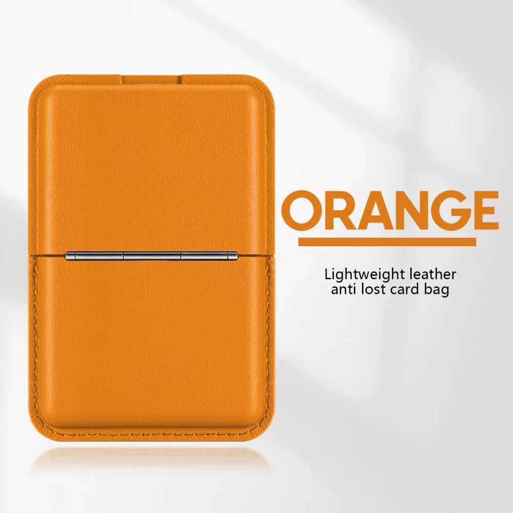 Luxurious Antilost Magnetic Leather Wallet Case with Card Holder
