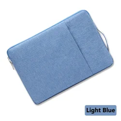 Waterproof Portable Laptop Sleeve Handbag Case with Zipper - HP Laptop 16inch (Light Blue)