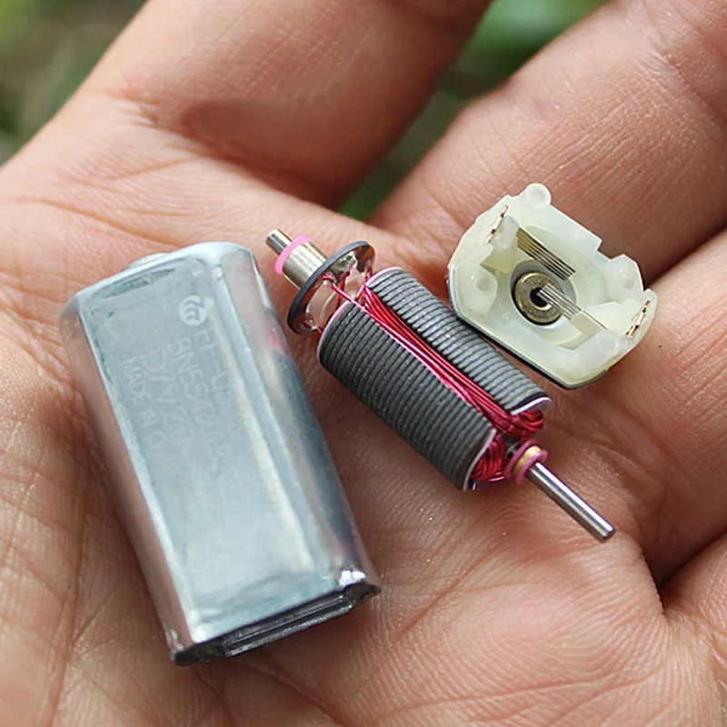 MABUCHI FF-050SH-2622 미니 050 모터 DC1.5V-3.7V 2V 20000RPM 고속 귀금속 브러시 전기 모터 DIY 면도기 취미 장난감