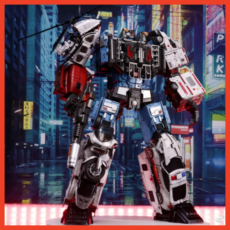 

About 5kg Generation Toy Gt Guardian Limited Edition Warfare Damaged Deformation Toy Body Model Machine Armor Children Toy Gift