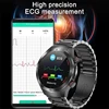 2025New Laser Therapy ECG+PPG Smartwatch For Men Women Sapphire Glass Screen Heart Rate Blood Lipid Uric Acid Health Smart Watch 5