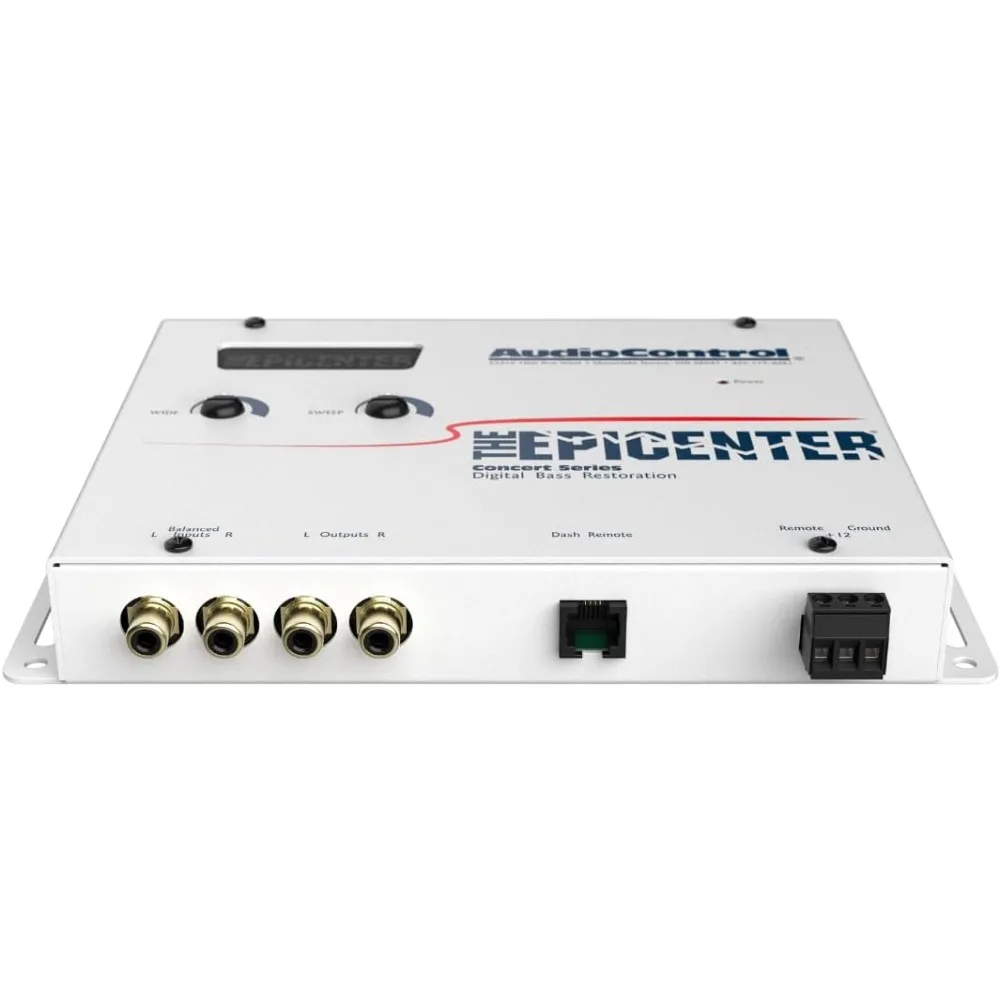 The EPICENTER Bass Restoration Processor, Car Audio Bass Booster Expander with Remote (White) 5