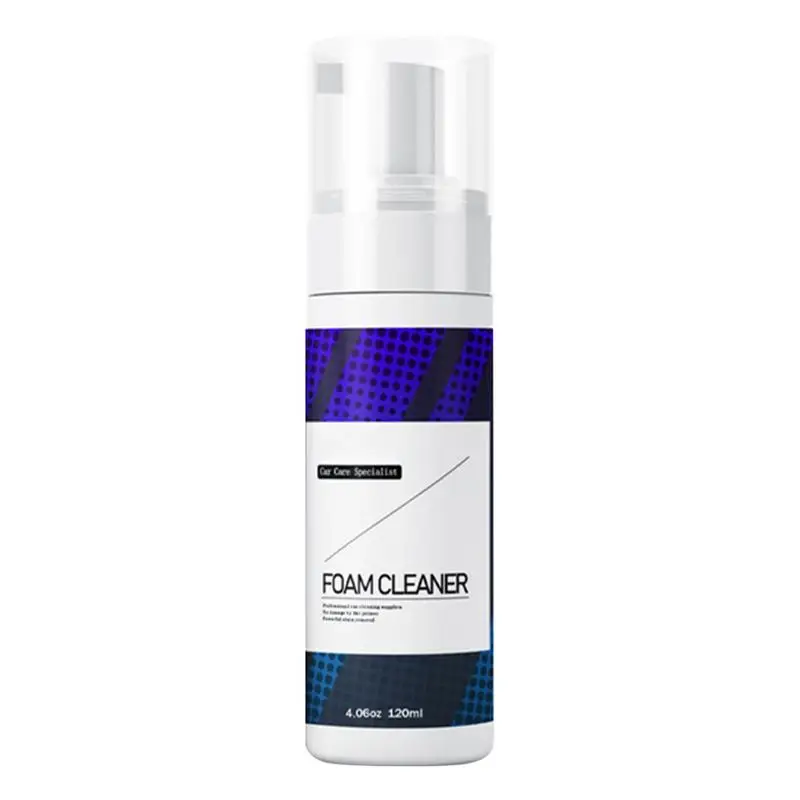 

Multi Purpose Foam Cleaner For Car 30/120ml Efficient Automotive Interior Cleaner Versatile Car Detailing Spray Mild Foam
