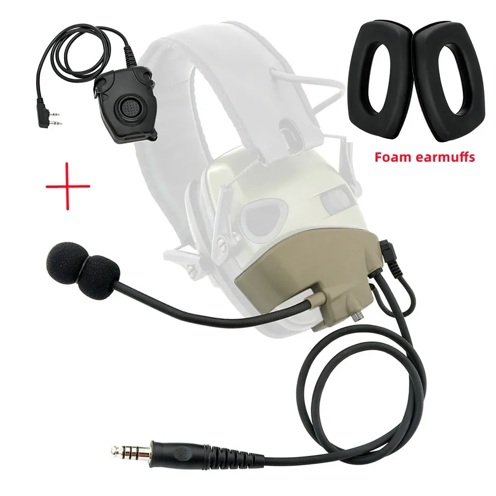thumbnail image 2 of Tactical Earmuffs With Noise Reduction & Reusable Hearing Protection 2 of 13